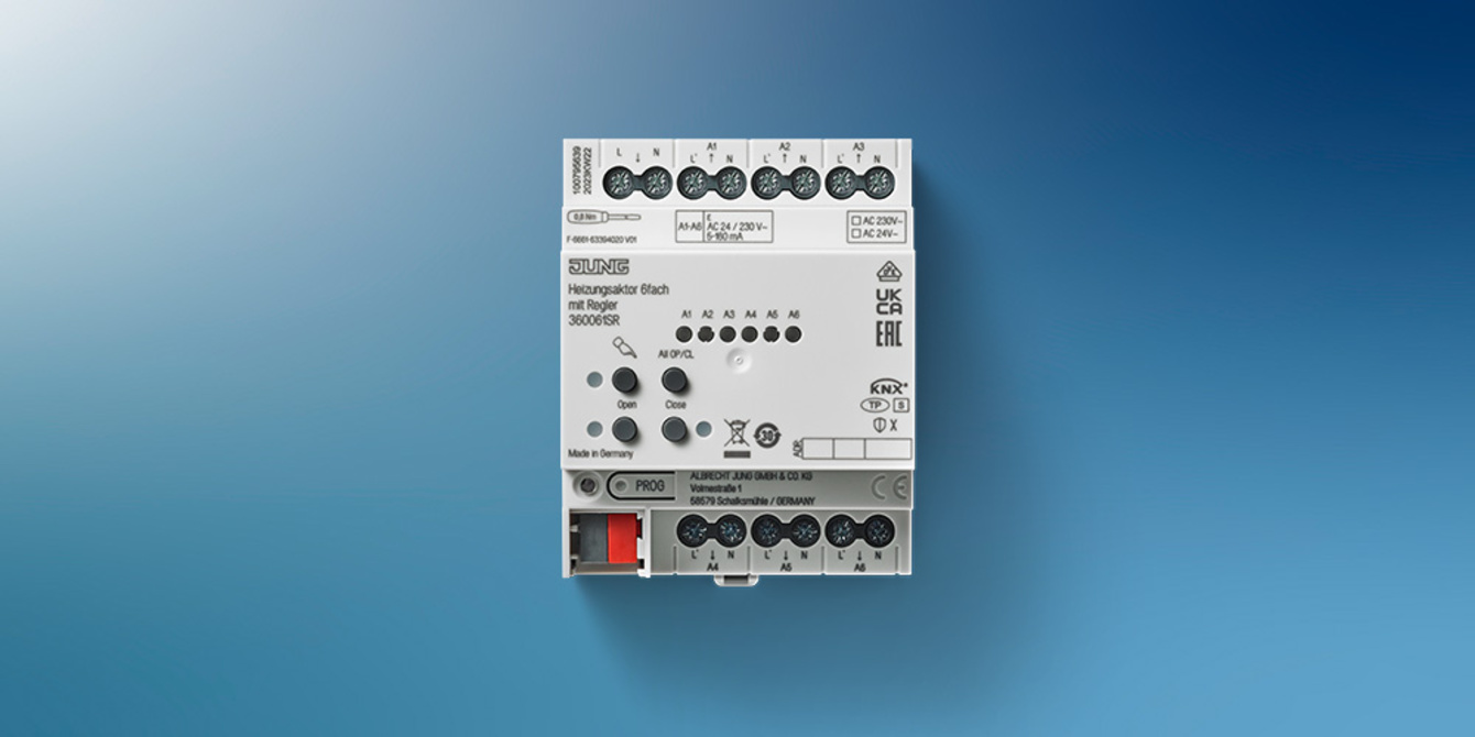KNX Heizungsaktor 6-fach bei Energietechnik Mitterdorfer in Alteglofsheim