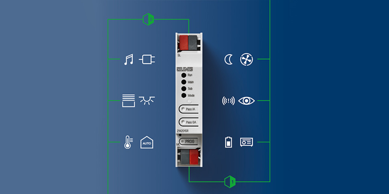 KNX Bereichs- und Linienkoppler bei Energietechnik Mitterdorfer in Alteglofsheim